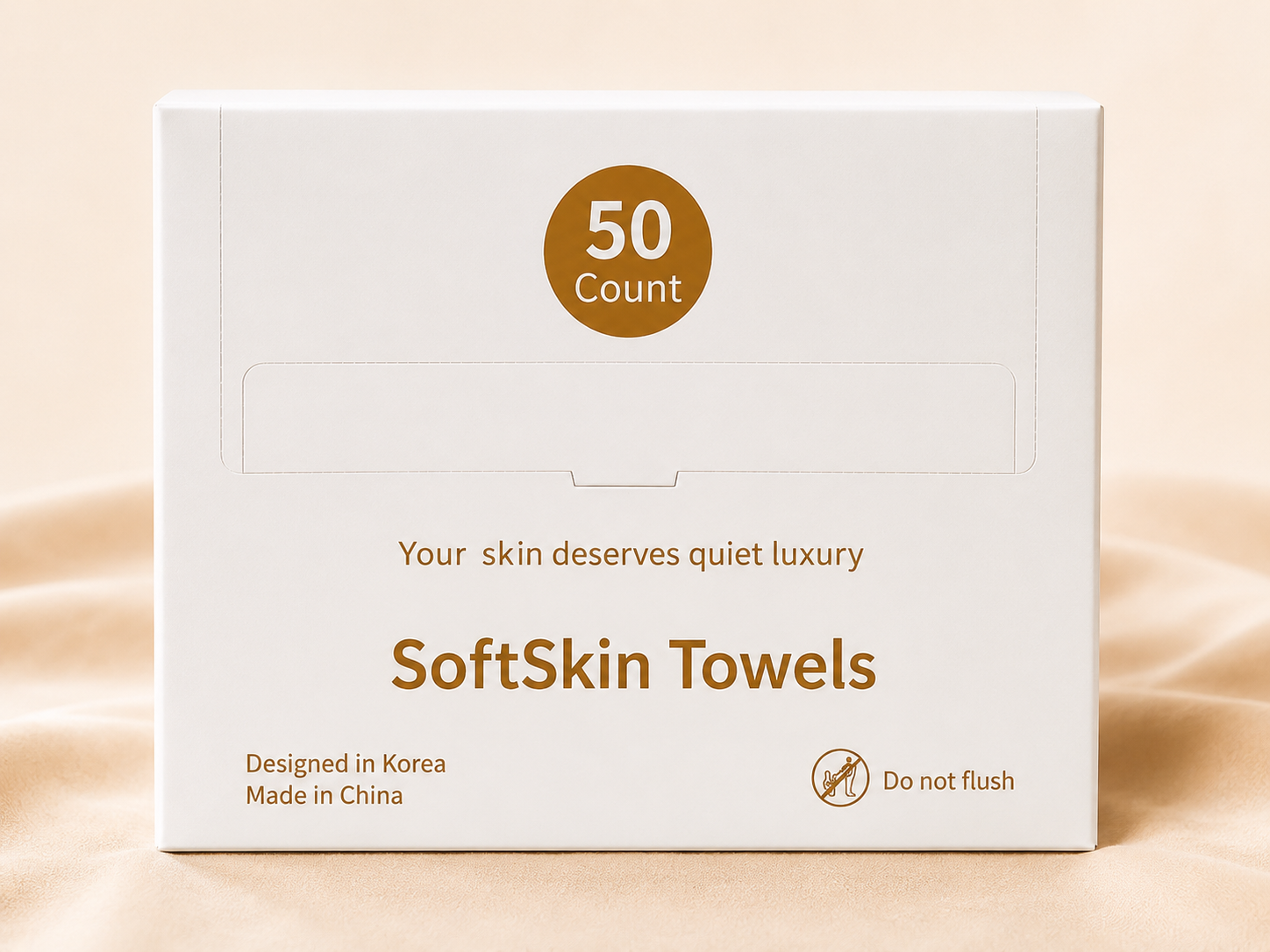 Seon Beauty SoftSkin Towels — ultra-soft disposable facial towels