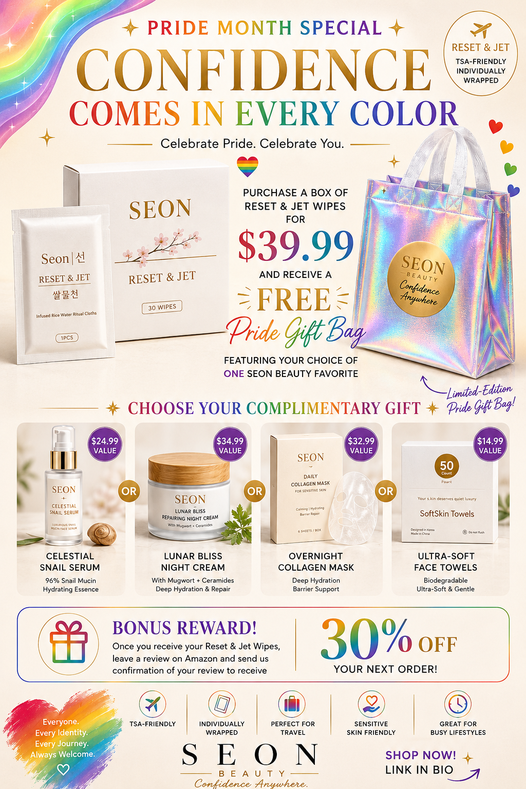 SEON Beauty Pride Month Special — Confidence Comes In Every Color